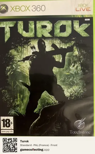 Turok Xbox 360, France box front