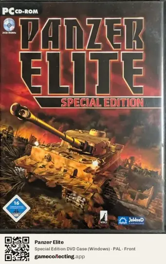 Panzer Elite Computer, PAL box front