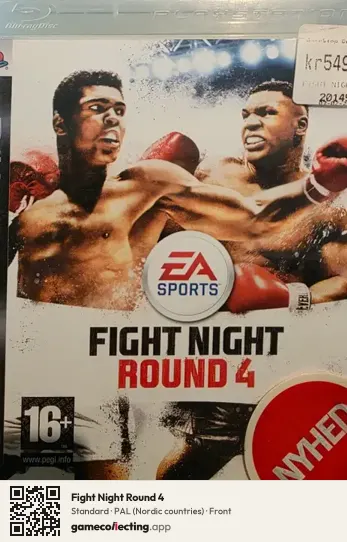 Fight Night Round 4 PlayStation 3, Nordic countries box front