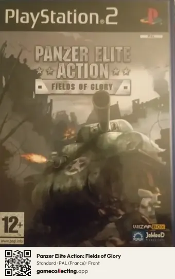 Panzer Elite Action: Fields of Glory PlayStation 2, France box front
