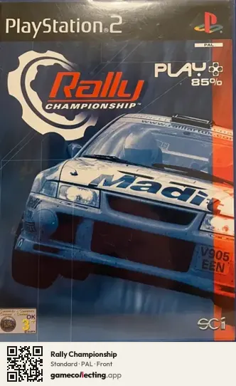 Rally Championship PlayStation 2, PAL box front