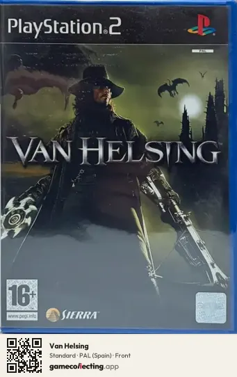 Van Helsing PlayStation 2, Spain box front
