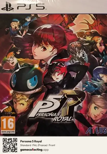 Persona 5 Royal PlayStation 5, France box front