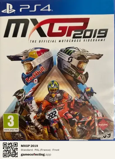 MXGP 2019 PlayStation 4, France box front