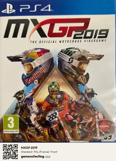MXGP 2019 PlayStation 4, France box front