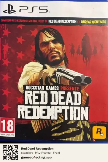 Red Dead Redemption PlayStation 5, France box front