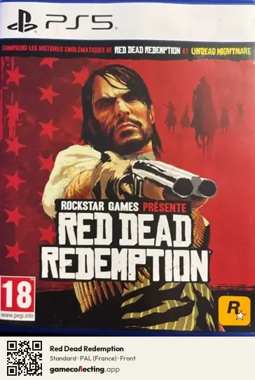 Red Dead Redemption PlayStation 5, France box front