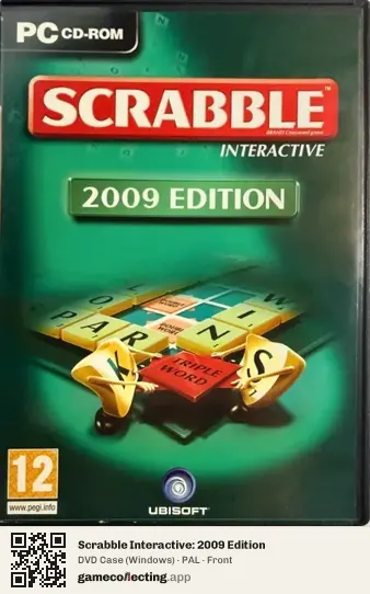 Scrabble Interactive: 2009 Edition Computer, PAL box front