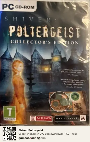 Shiver: Poltergeist Computer, PAL box front