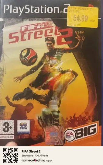 FIFA Street 2 PlayStation 2, PAL box front