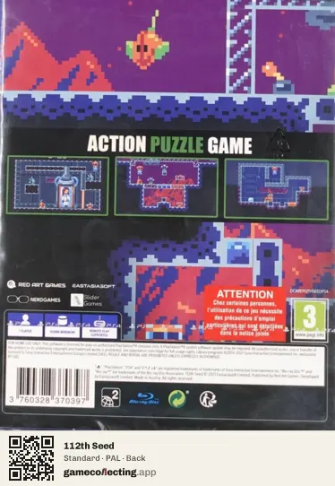 112th Seed PlayStation 4, PAL box back