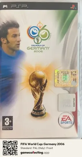 FIFA World Cup: Germany 2006 PlayStation Portable, Italy box front