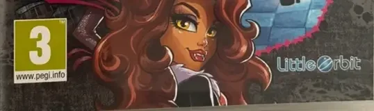 Monster High: New Ghoul in School, the USK square on its front