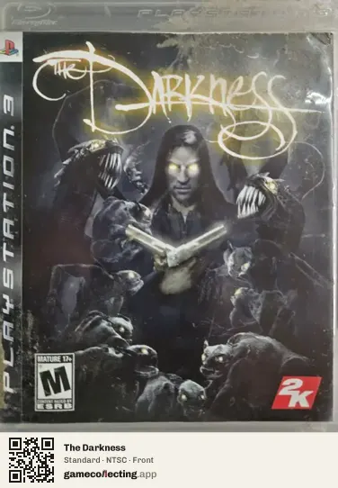 The Darkness PlayStation 3, NTSC box front