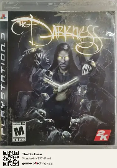 The Darkness PlayStation 3, NTSC box front