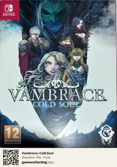 Vambrace: Cold Soul Nintendo Switch, PAL box front
