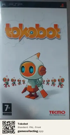 Tokobot PlayStation Portable, PAL box front