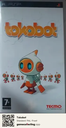 Tokobot PlayStation Portable, PAL box front
