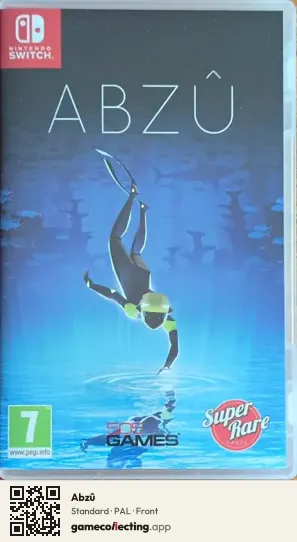 Abzû Nintendo Switch, PAL box front
