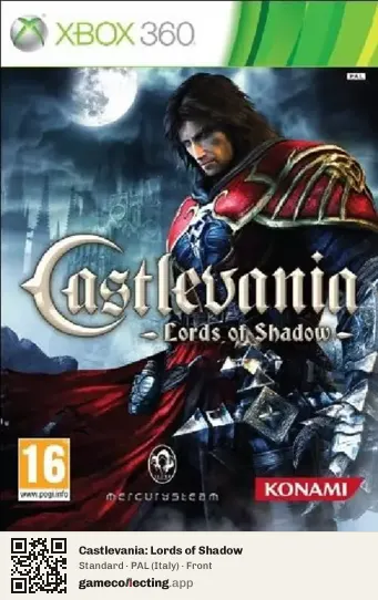 Castlevania: Lords of Shadow Xbox 360, Italy box front