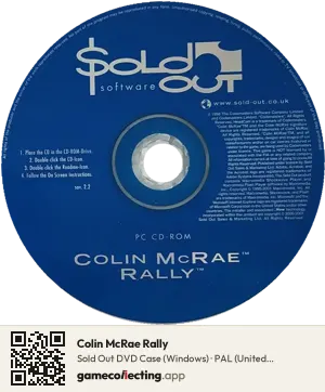 Colin McRae Rally Computer, PAL disc
