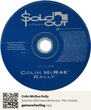 Colin McRae Rally Computer, PAL disc