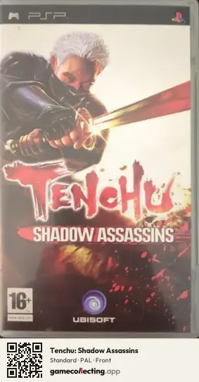 Tenchu: Shadow Assassins PlayStation Portable, PAL box front