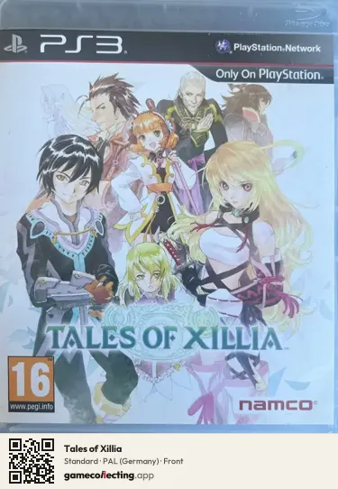 Tales of Xillia PlayStation 3, Germany box front