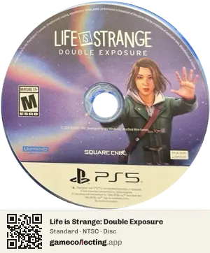 Life is Strange: Double Exposure PlayStation 5, NTSC disc