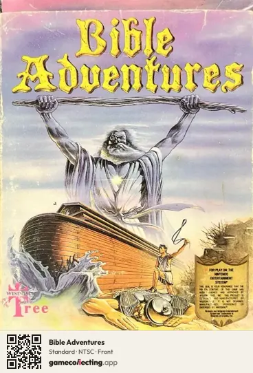 Bible Adventures Nintendo Entertainment System, NTSC box front