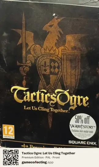 Tactics Ogre: Let Us Cling Together PlayStation Portable, PAL box front