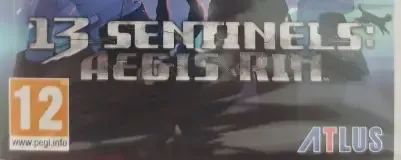 13 Sentinels: Aegis Rim, the PEGI square on its front