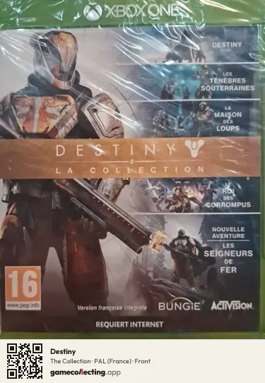 Destiny Xbox One, France box front