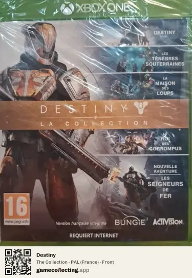 Destiny Xbox One, France box front