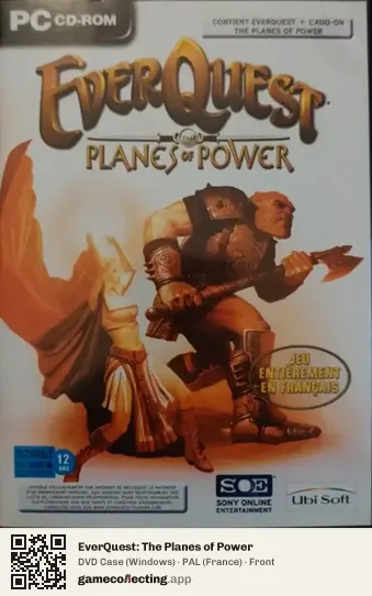 EverQuest: The Planes of Power Computer, France box front