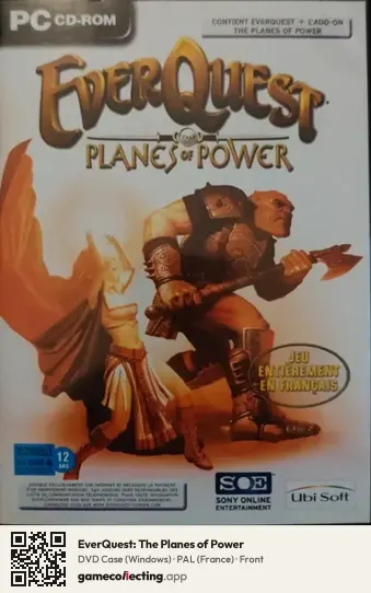 EverQuest: The Planes of Power Computer, France box front