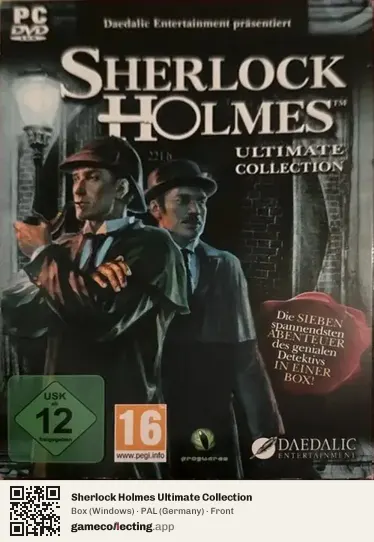 Sherlock Holmes Ultimate Collection Computer, Germany box front