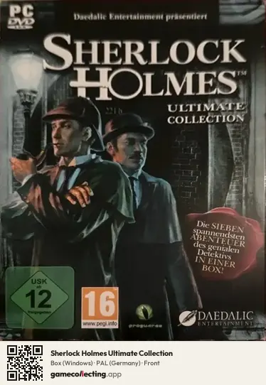 Sherlock Holmes Ultimate Collection Computer, Germany box front