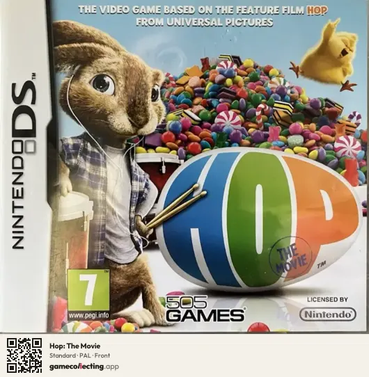 Hop: The Movie Nintendo DS, PAL box front