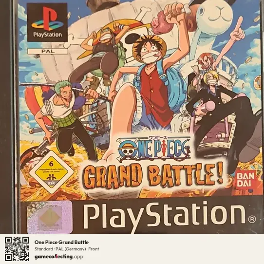 One Piece Grand Battle PlayStation, Germany box front