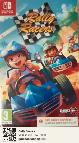 Rally Racers Nintendo Switch, PAL box front