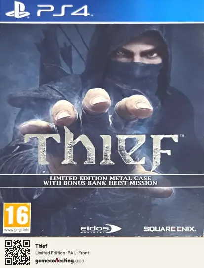 Thief PlayStation 4, PAL box front