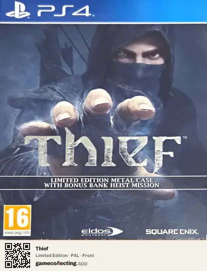 Thief PlayStation 4, PAL box front