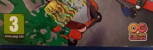 Crayola Scoot, the PEGI square on its front