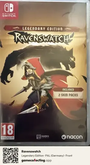 Ravenswatch Nintendo Switch, Germany box front