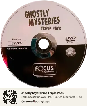 Ghostly Mysteries Triple Pack Computer, PAL disc