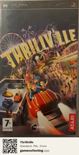 Thrillville PlayStation Portable, PAL box front