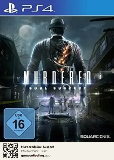 Murdered: Soul Suspect PlayStation 4, Germany box front