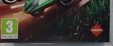 Hot Wheels Unleashed 2: Turbocharged, the PEGI square on its front