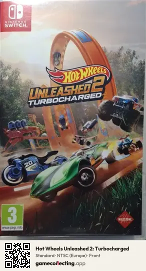 Hot Wheels Unleashed 2: Turbocharged Nintendo Switch, Europe box front